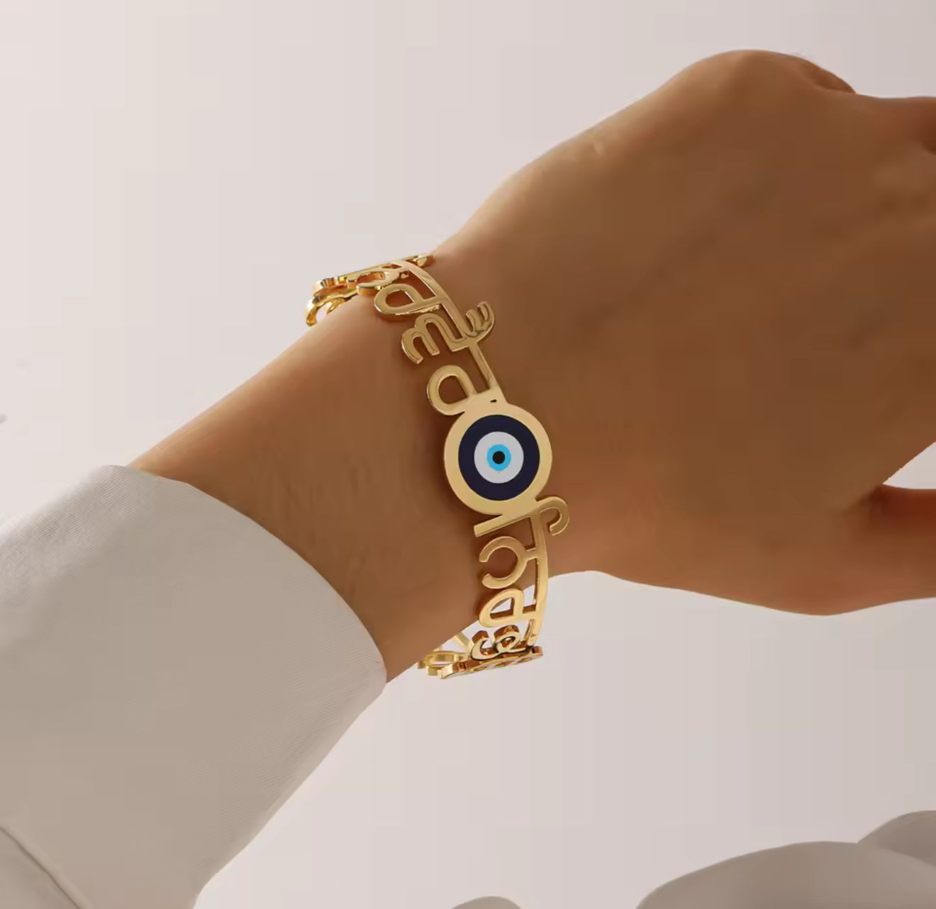 Gold Finish Sikh Karha 18k gold plated