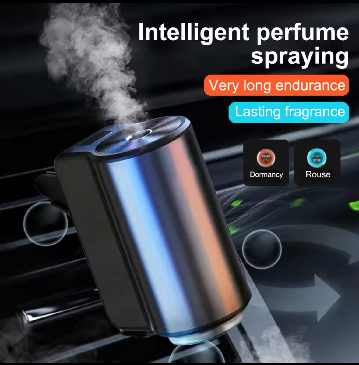 Smart Car Aroma Diffuser Electric Air Freshener Automatic